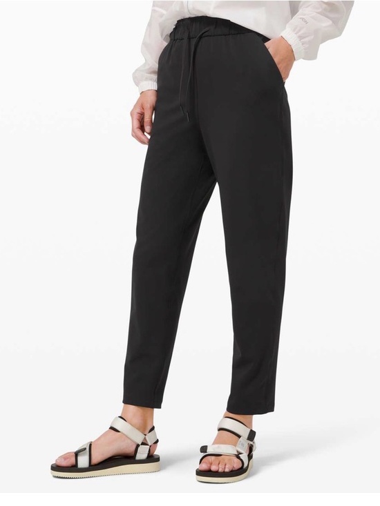 lululemon athletica Pants - Lululemon Keep Moving Pant 7/8 High-Rise Black Size 12 Luxtreme Stretch Travel